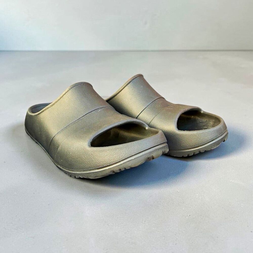 Sperry Float Slide Sandals Mens 7 Womens 9 Gray Waterproof Foam Slip On Unisex